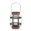 Rustic Reflections Candle Holder Lantern (12") - Olivia & May - image 3 of 4