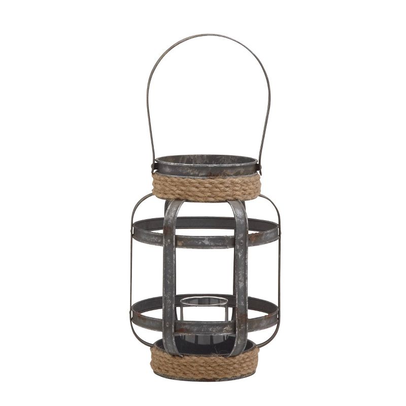 Rustic Reflections Candle Holder Lantern (12") - Olivia & May, 4 of 6