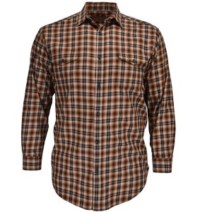 Falcon Bay Men's Cotton Works Button Down Two Pocket Sport Shirt - 1 of 3