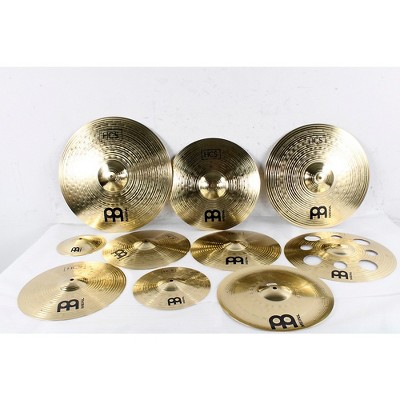MEINL HCS-SCS1 Ultimate Complete Cymbal Set Pack With Free 16" Trash Crash Level 3  194744686177