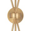 Vaxcel Estelle 2 - Light Sconce in  Natural Brass - 4 of 4