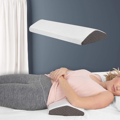 K?lbs Cooling Lumbar Support Pillow for Sleeping | Stylish Chic Jacquard Design| Memory Foam Pillow for Lower Back Support