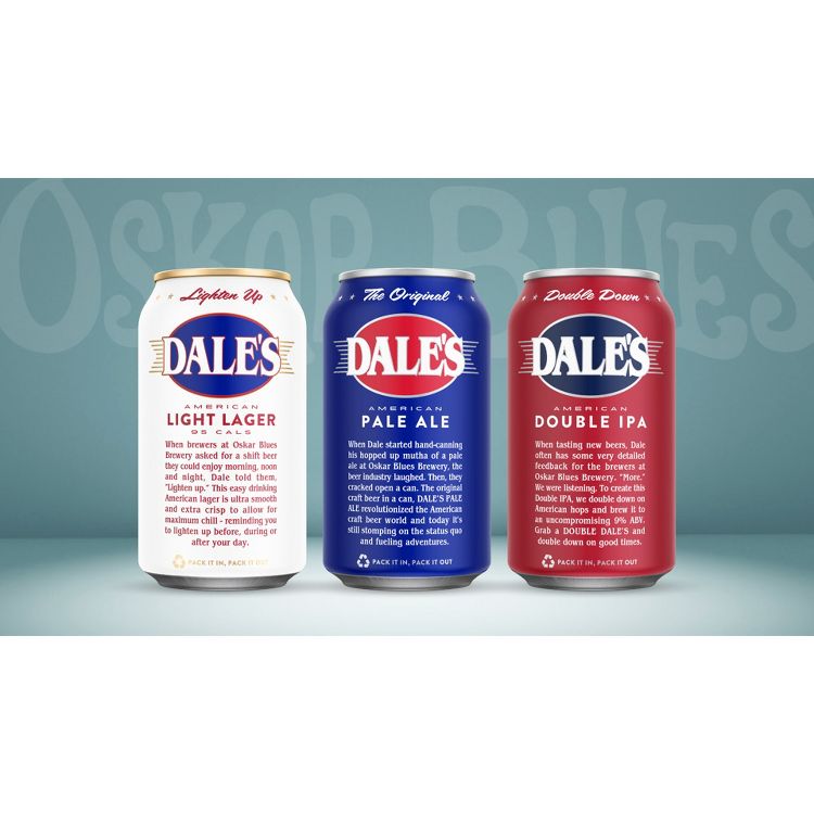 Oskar Blues Dale's Mix Variety - 15pk/12 fl oz Cans, 5 of 10