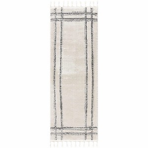 Hauteloom Ryuu Black & White Area Rug - 1 of 4