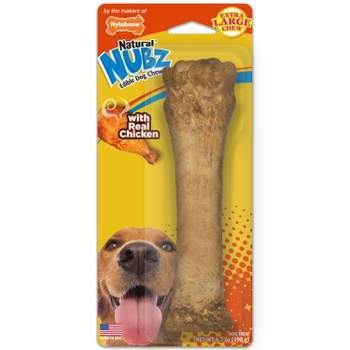 Nylabone NUBZ Chicken Souper Dental Chewy Dog Treats - 6.7oz