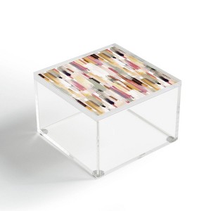 Ninola Design Rustic Texture Warm Acrylic Box - Deny Designs - 1 of 4