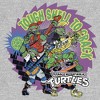 Men's Teenage Mutant Ninja Turtles Tough Shell To Crack Rock Brothers T-Shirt - 2 of 4