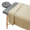 Saloniture Massage Table Blanket - 60" x 90" Soft Waffle Weave Spa Throw - 2 of 4