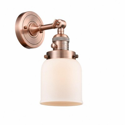 Bell - 1 Light Wall Sconce In Industrial Style-10 Inches Tall and 5 Inches Wide