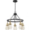 Craftmade Lighting Thatcher 5 - Light Chandelier in  Flat Black - 2 of 2