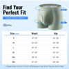 CARER Incontinence Boxer for Men Bladder Leak Protection Washable Reusable - 8oz Heavy Absorbency 3pk - 4 of 4