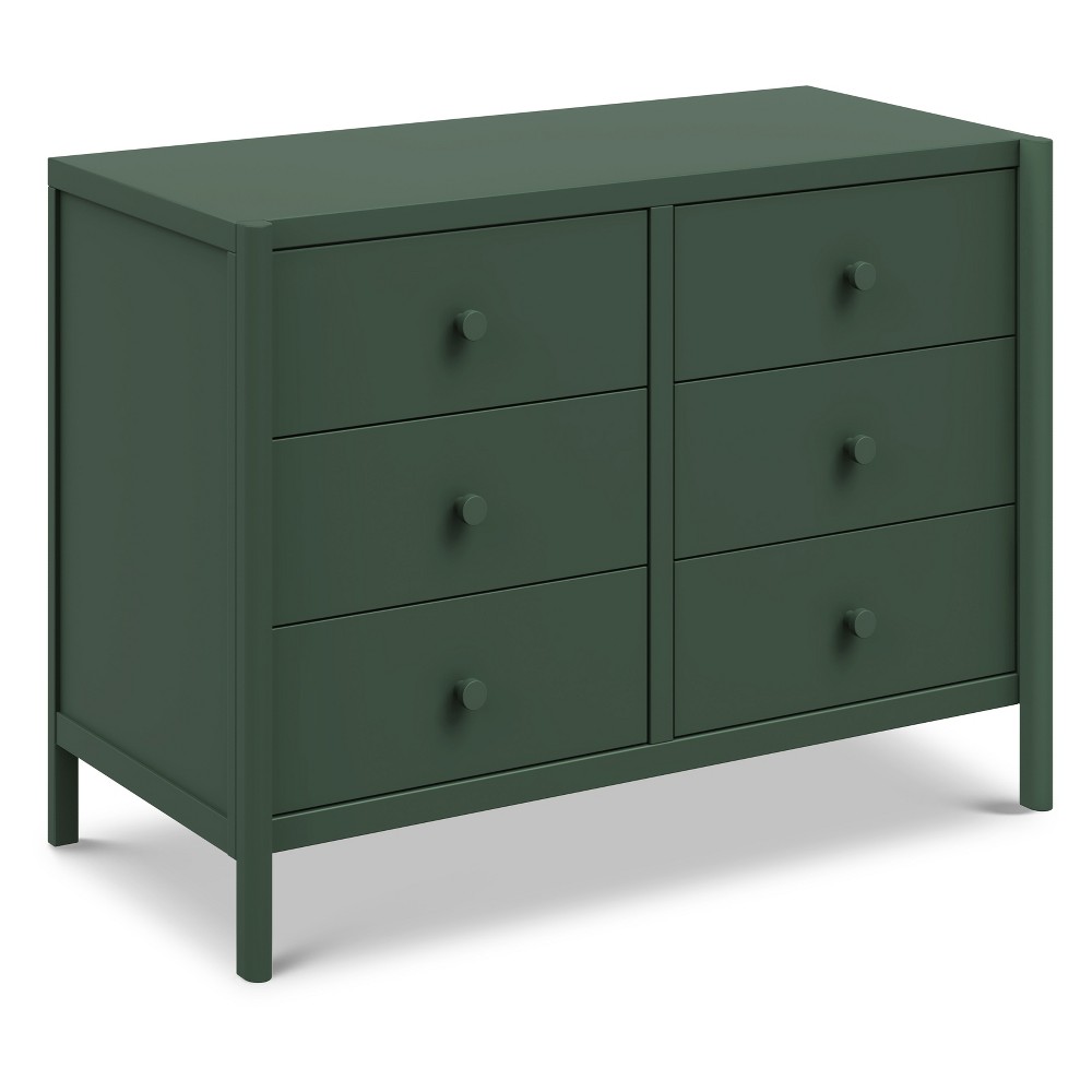 Photos - Dresser / Chests of Drawers DaVinci Birdie 6-Drawer Dresser - Forest Green 