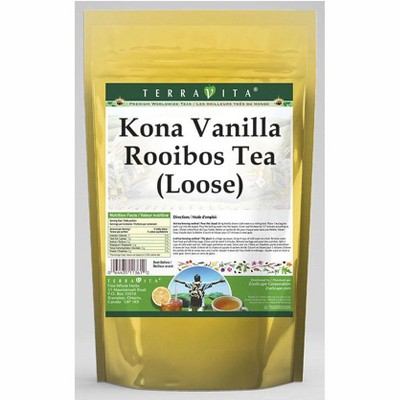 TerraVita Kona Vanilla Rooibos Tea (Loose) (8 oz, ZIN: 539852, 1-Pack)