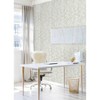 NuWallpaper Gold Seraphina Peel and Stick Wallpaper: Removable Abstract PVC, Self-Adhesive, 30.75 Sq Ft Coverage, Bathroom Decor - 4 of 4