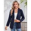 Women Business Casual Blazers with Lined Professional Work Suit Jacket with Pockets - 2 of 4