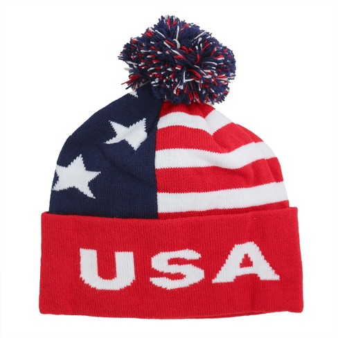 Youth Light Blue American Flag Hat