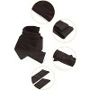 Allegra K Women's Faux Leather Self Tie Bowknot Wide Waist Band Sash Obi Belt One Size - 2 of 4