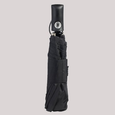 Totes One-Touch Auto Open Close ECO Compact Umbrella - Black - image 3