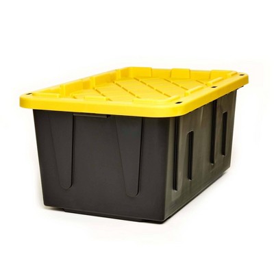 2pk 27gal Durabilt Tough Container - Homz