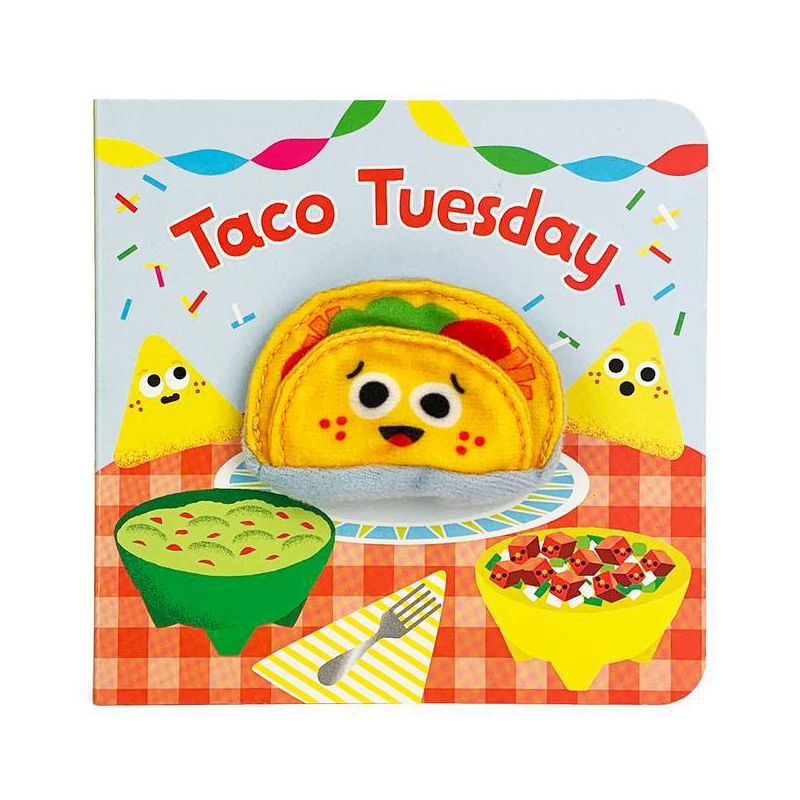 Taco Tuesday - (Finger Puppet Book) by Brick Puffington (Board Book), 1 of 2