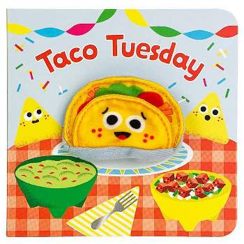 Taco Tuesday - (Finger Puppet Book) by Brick Puffington (Board Book)