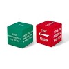 2pc Dice Game Red/Green - Bullseye's Playground™ - 2 of 3