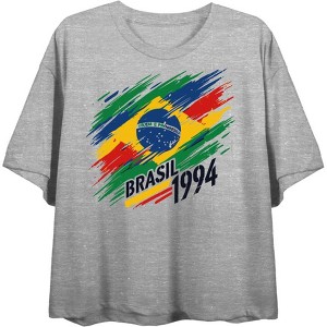 World Cup 1994 Brasil Women's Crew Neck Short Sleeve Top - 1 of 3