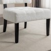 Vynxaria Modern Gray Faux Leather Oversized Accent Chairs with Easy Clean Design, Perfect for Home & Office Use - 4 of 4