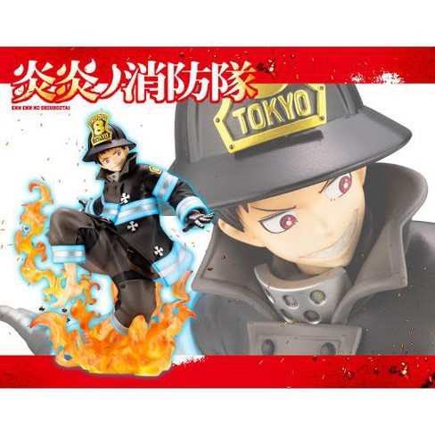 Kotobukiya Artfx J Fire Force Shinra Kusakabe 1 8 Scale Pvc Figure Statue Target