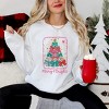 Merry & Bright Bow Tree - Women's Graphic Sweatshirt - 3 of 4