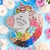 Simply Petals 40-Pack Unicorn Themed Hair Bow Set -  Assorted Baby Bows for 0-12 Months, Colorful Clips for Infants, Girl, 40pcs - 3 of 4