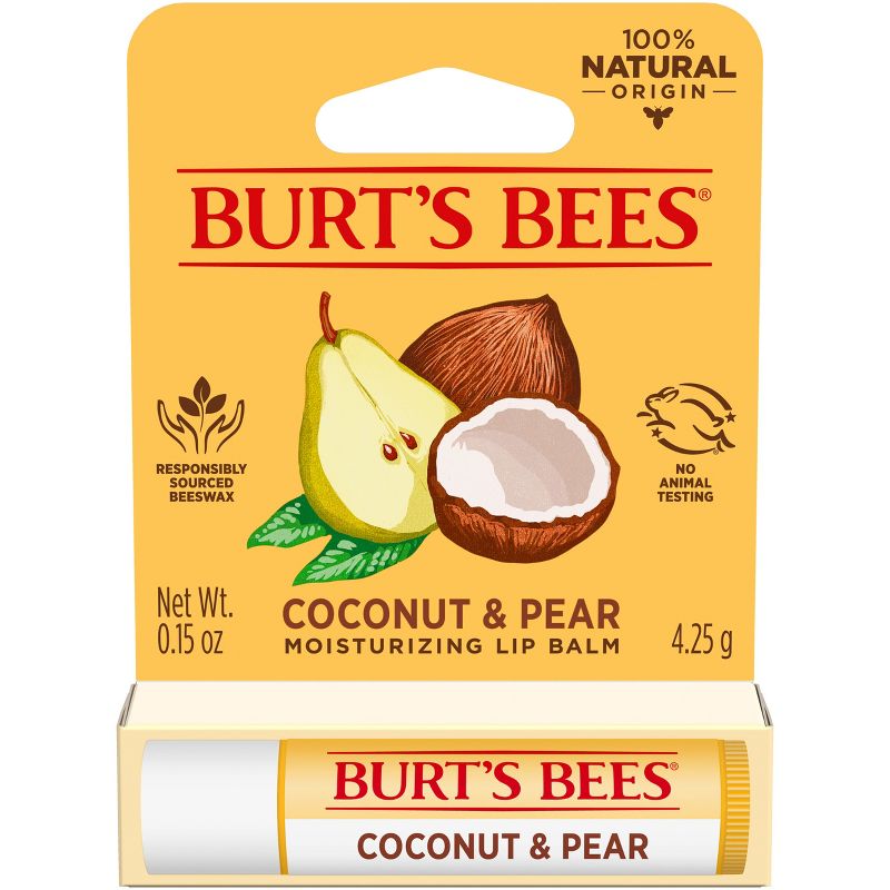 Burt&#39;s Bees Coconut and Pear Lip Balm Blister Box - 0.15oz, 6 of 16