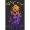 Women's Star Wars Messy Hair Don't Care Chewie T-Shirt - 2 of 3