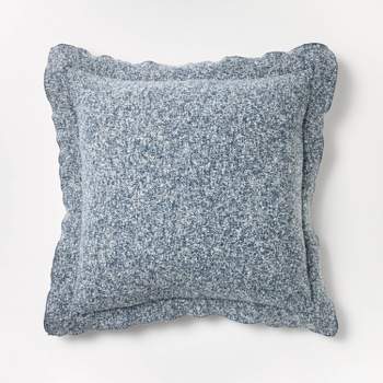 Oversized Heather Square Throw Pillow - Threshold™ designed with Studio McGee
