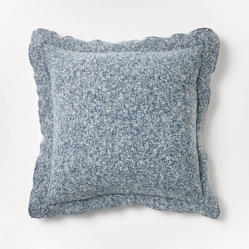 Oversized Heather Square Throw Pillow - Threshold™ designed with Studio McGee, 1 of 7