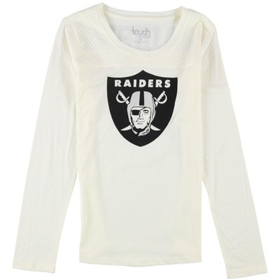 Touch by G-III Womens Raiders Logo Graphic T-Shirt
