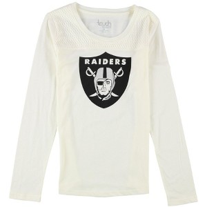 Touch by G-III Womens Raiders Logo Graphic T-Shirt - 1 of 2