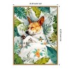 Amanti Art Dogs Life Jungle by Justyna Jaszke Framed Canvas Wall Art - 3 of 4