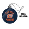 Carroll University Pioneers Logo Acrylic Christmas Tree Holiday Ornament - 3 of 4
