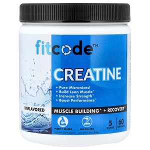 fitcode Creatine, Unflavored, 10.6 oz (300 g) - 1 of 4