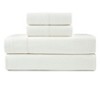 Pointehaven 180 GSM Brushed Cotton Solid Soft Flannel Deep Pocket Oversized Sheet Set - 3 of 4