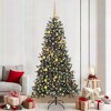 vidaXL Artificial Christmas Tree with Stand Green 114 x 114 x 210 cm - 2 of 4