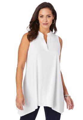 Jessica London Women's Plus Size Pointed Tunic : Target