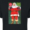 Women's - Coca-Cola - Vintage Santa With Coca Cola Bottles Cropped Graphic T-Shirt - 2 of 4