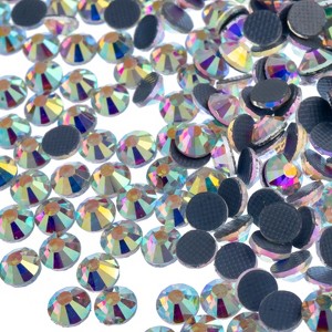 Crystal Lane DIY 1440 Pieces SS20 (4.7mm) Crystal AB Glass Flat Back Hotfix Rhinestones for Arts and Crafts - 1 of 4