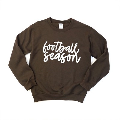 Simply Sage Market Women's Graphic Sweatshirt Football Season Cursive