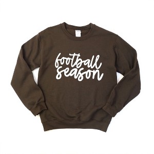 Simply Sage Market Women's Graphic Sweatshirt Football Season Cursive - 1 of 4