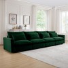 Oversized 157.5" Corduroy Cloud Modular 4-seater Sectional Sofa with Big Deep Seat, 4-Piece Free combination Sofa - 2 of 4