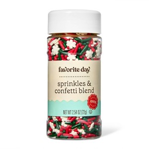 Christmas Sprinkles and Confetti - 2.54oz - Favorite Day™ - 1 of 3