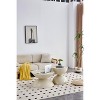 Vynxaria White Round End Tables Set of 2 - Multifunctional with Movable Storage Top - 3 of 4